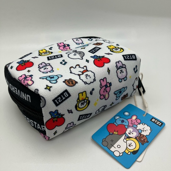 BT21 x Miniso BTS Character Print Small Bag / Pouch - Picture 2 of 5